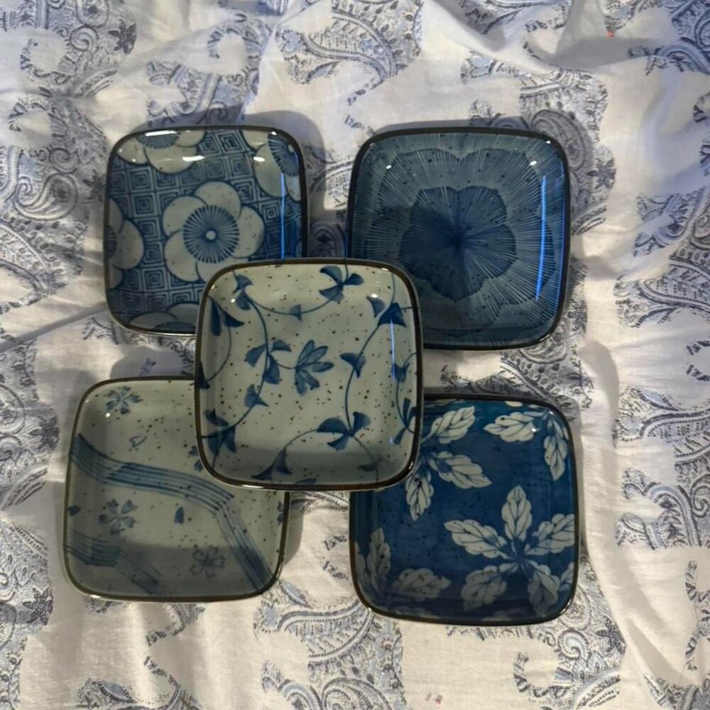 Blue Dinnerware